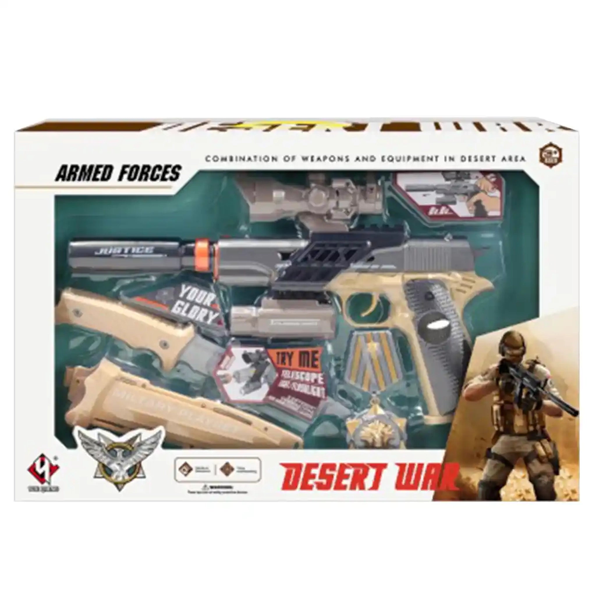 Armed Forces 54 multifunctional sound and light gun