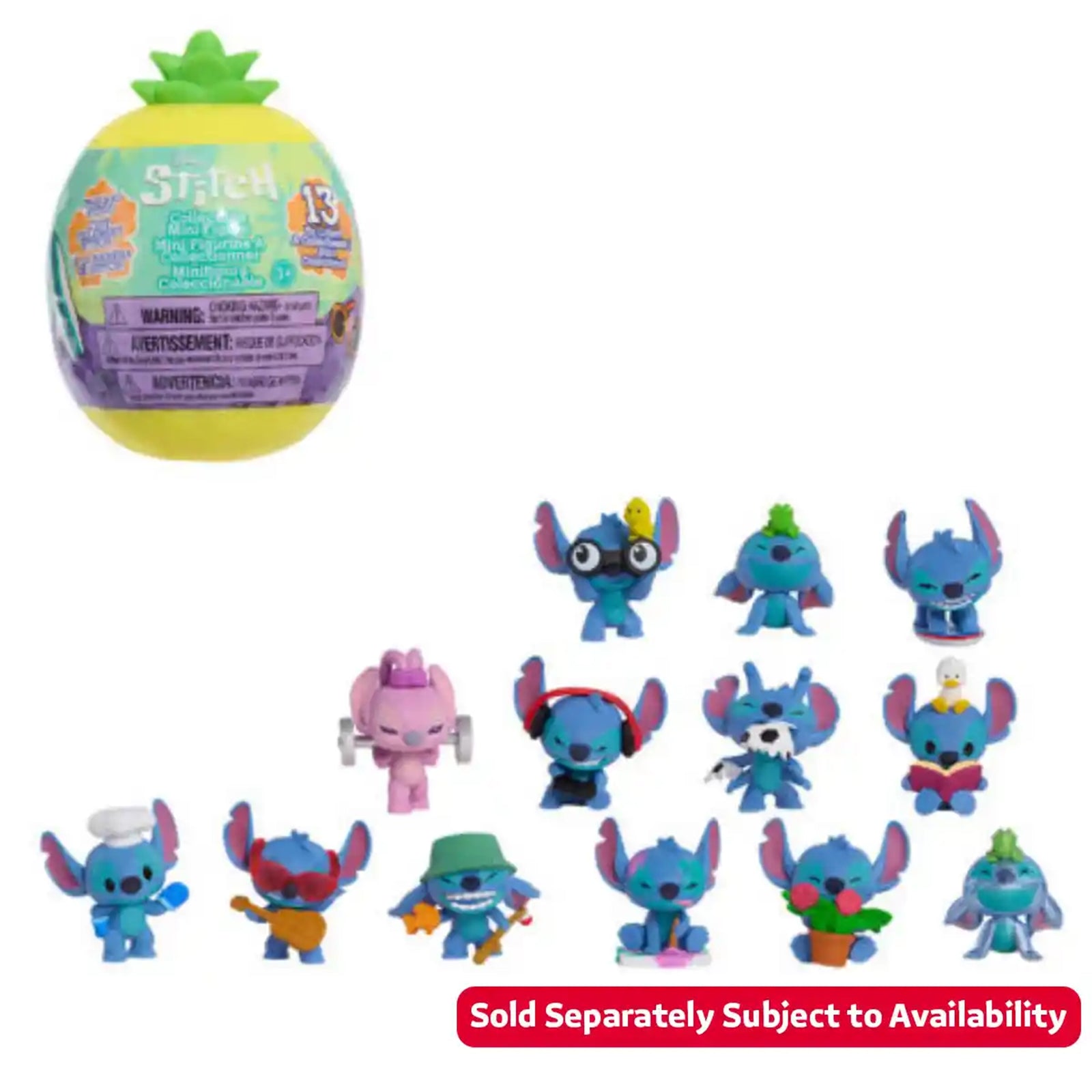 STITCH COLLECTIBLE MINI FIGURE CAPSULES SERIES 4