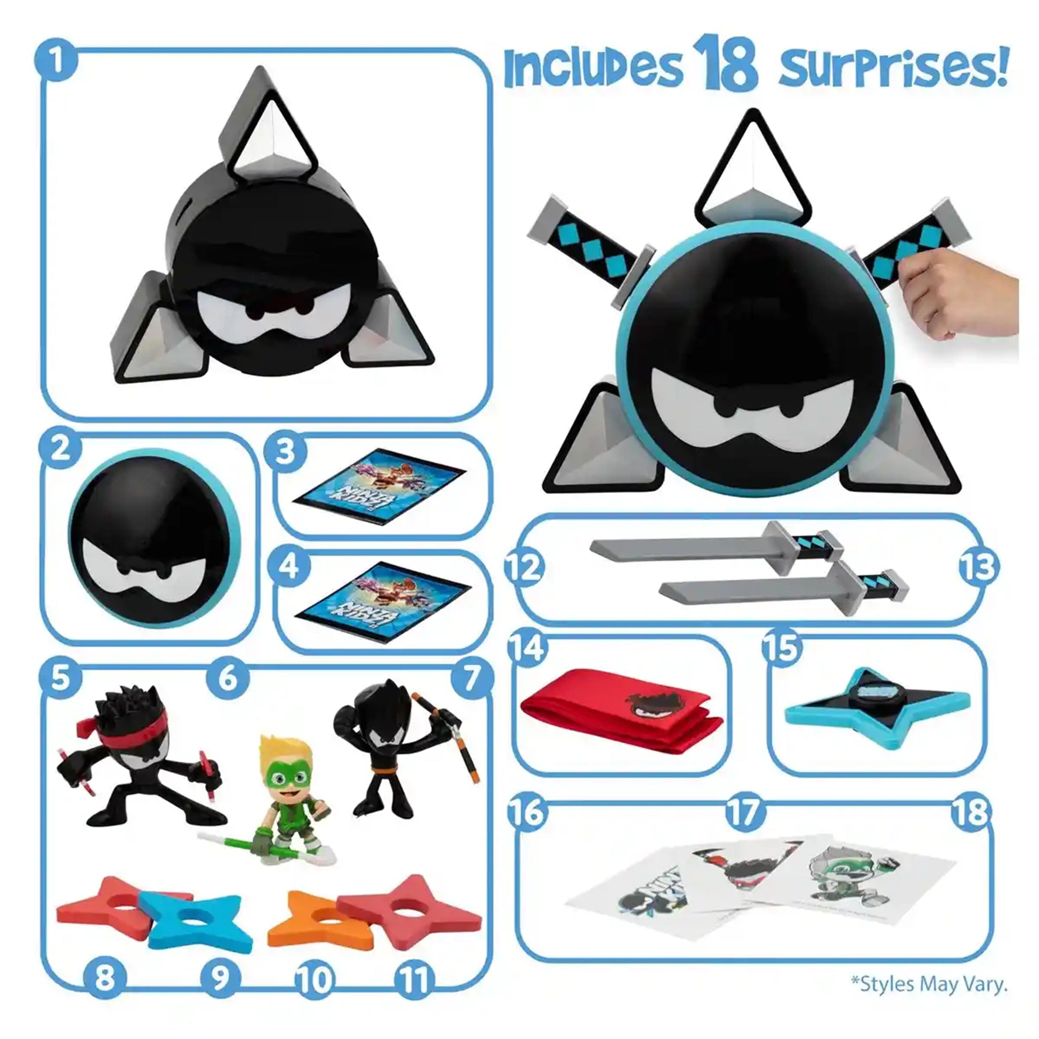 Series 1 | Ninja Kidz Mystery Warrior Pack