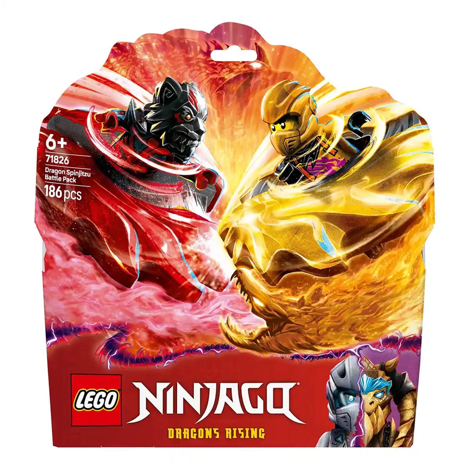LEGO® NINJAGO® Dragon Spinjitzu Battle Pack Action Toy Set 71826