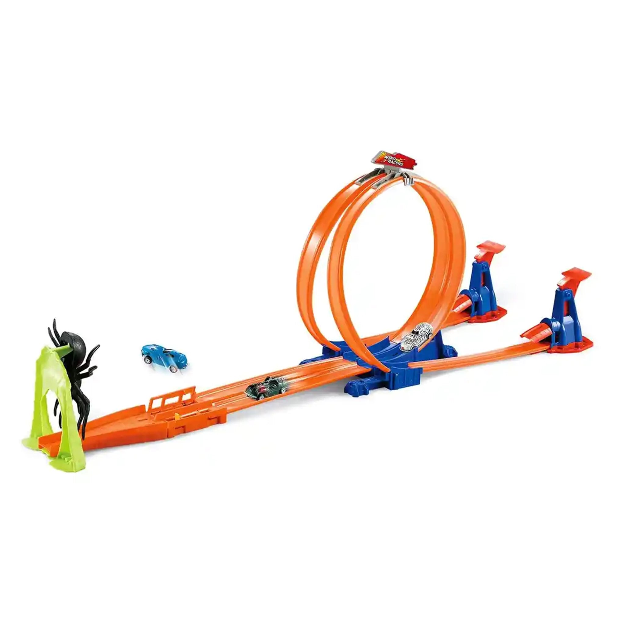 Double ring ejection spider Railroad speeder