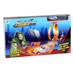 Double ring ejection spider Railroad speeder