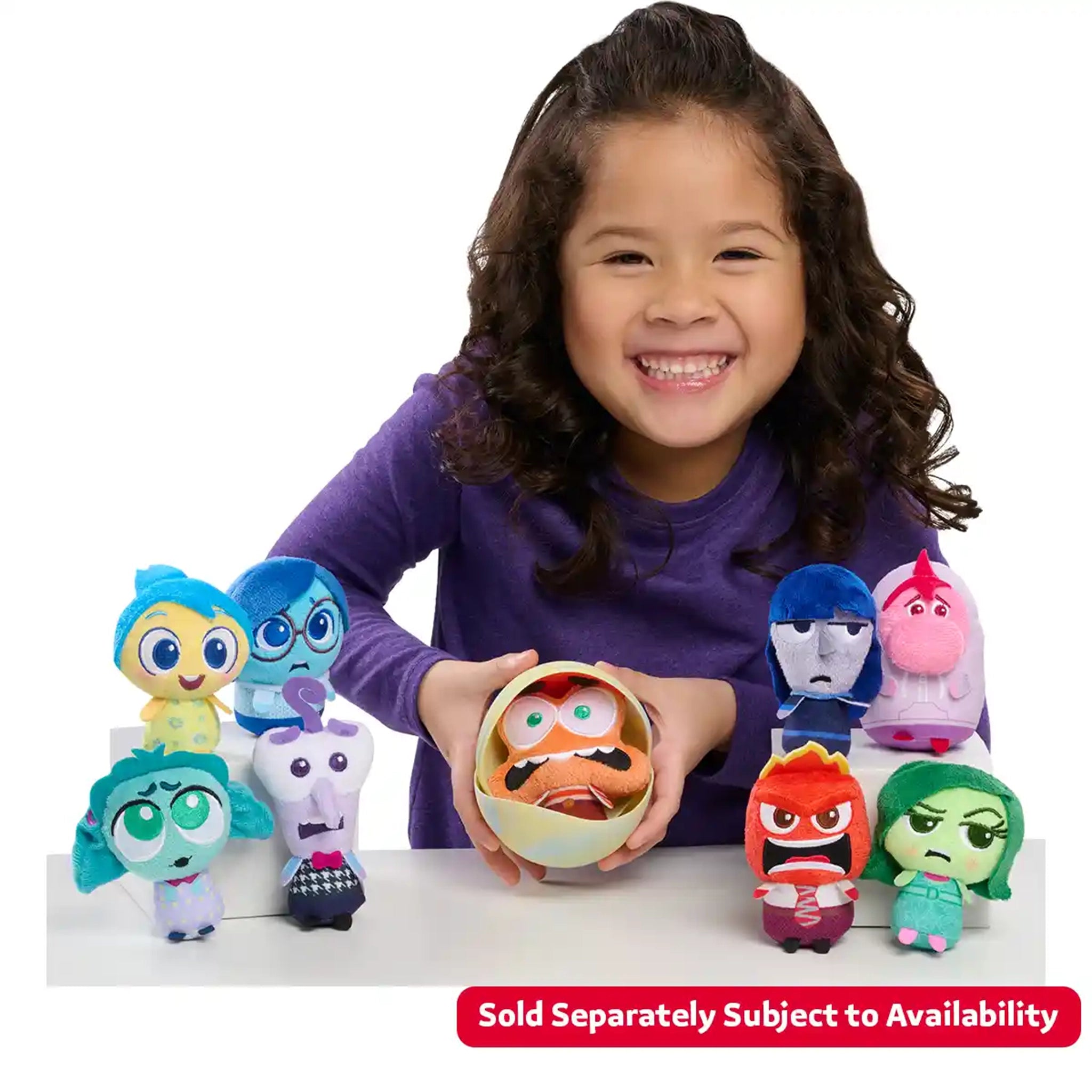 Inside Out 2 Mini Collectible Capsule Plush