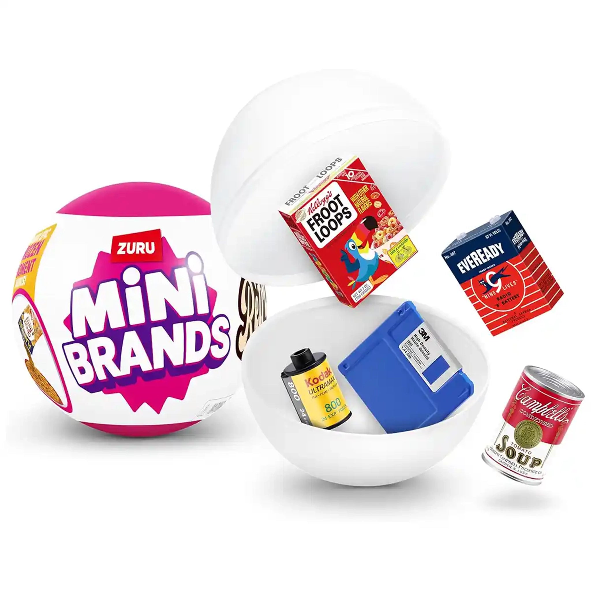 MINI BRANDS-RETRO GROCERY MINI BRANDS-CAPSULE,S1,