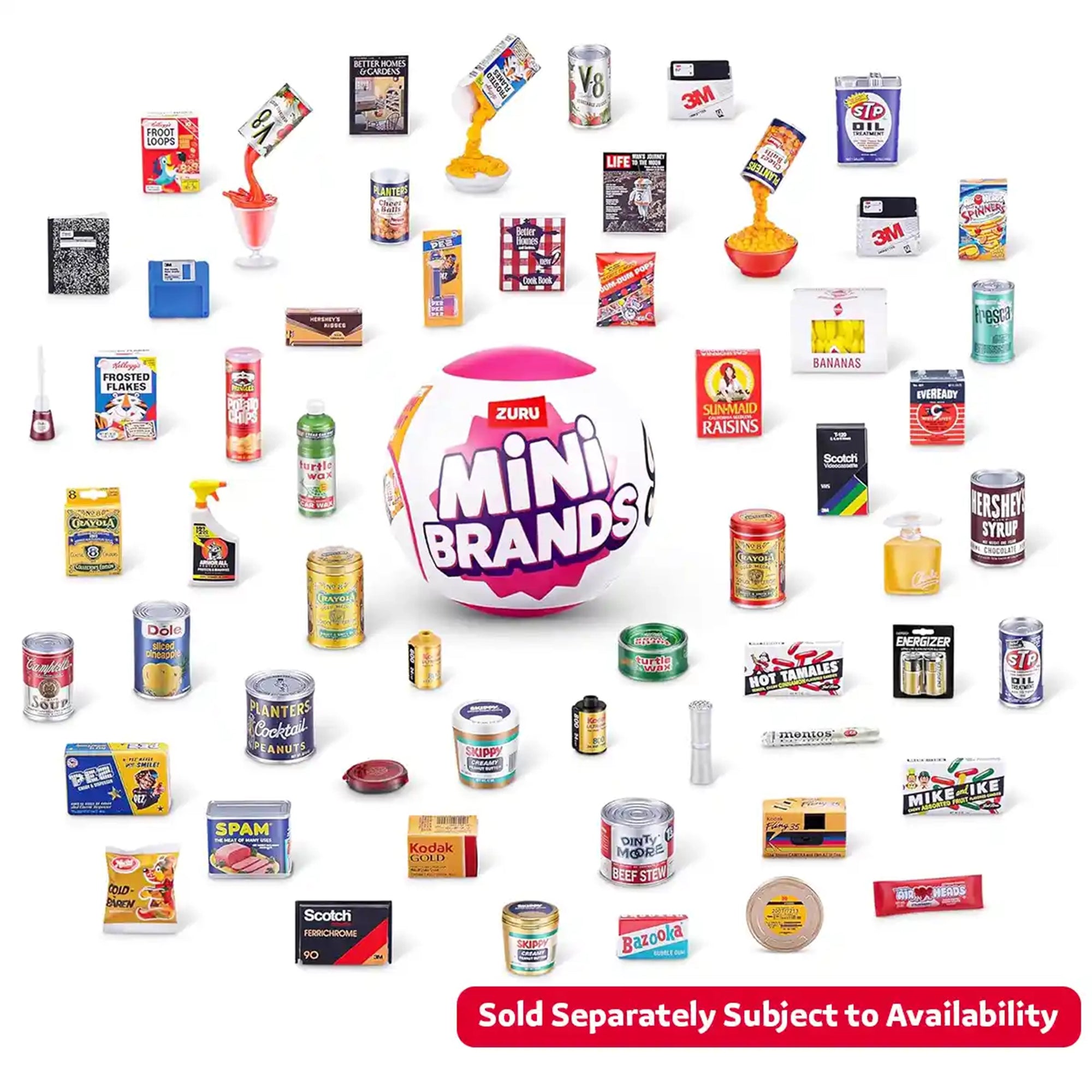 MINI BRANDS-RETRO GROCERY MINI BRANDS-CAPSULE,S1,