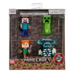 JADA Minecraft 4-Pack 2.5" Figures