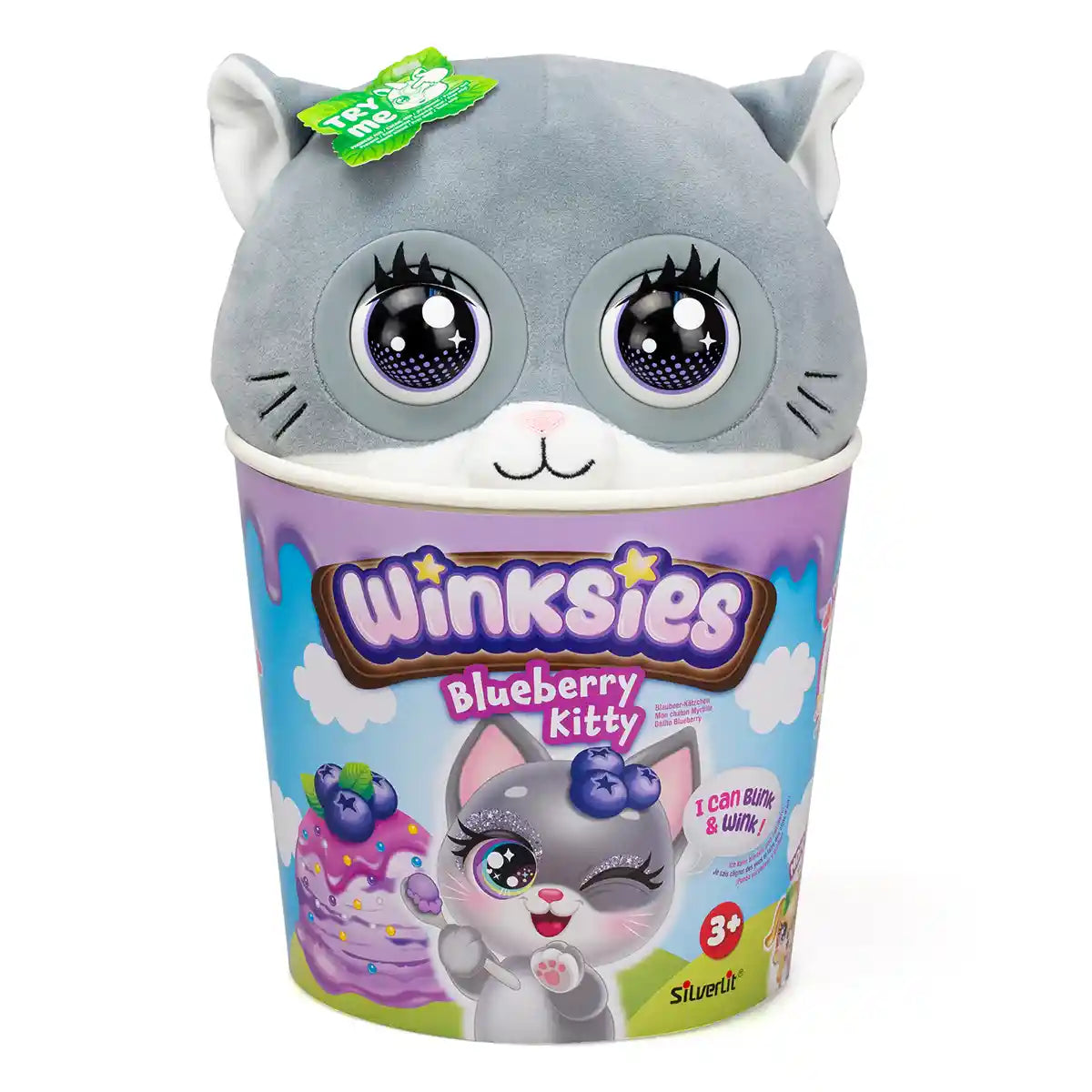 Winksies - Blueberry Kitten