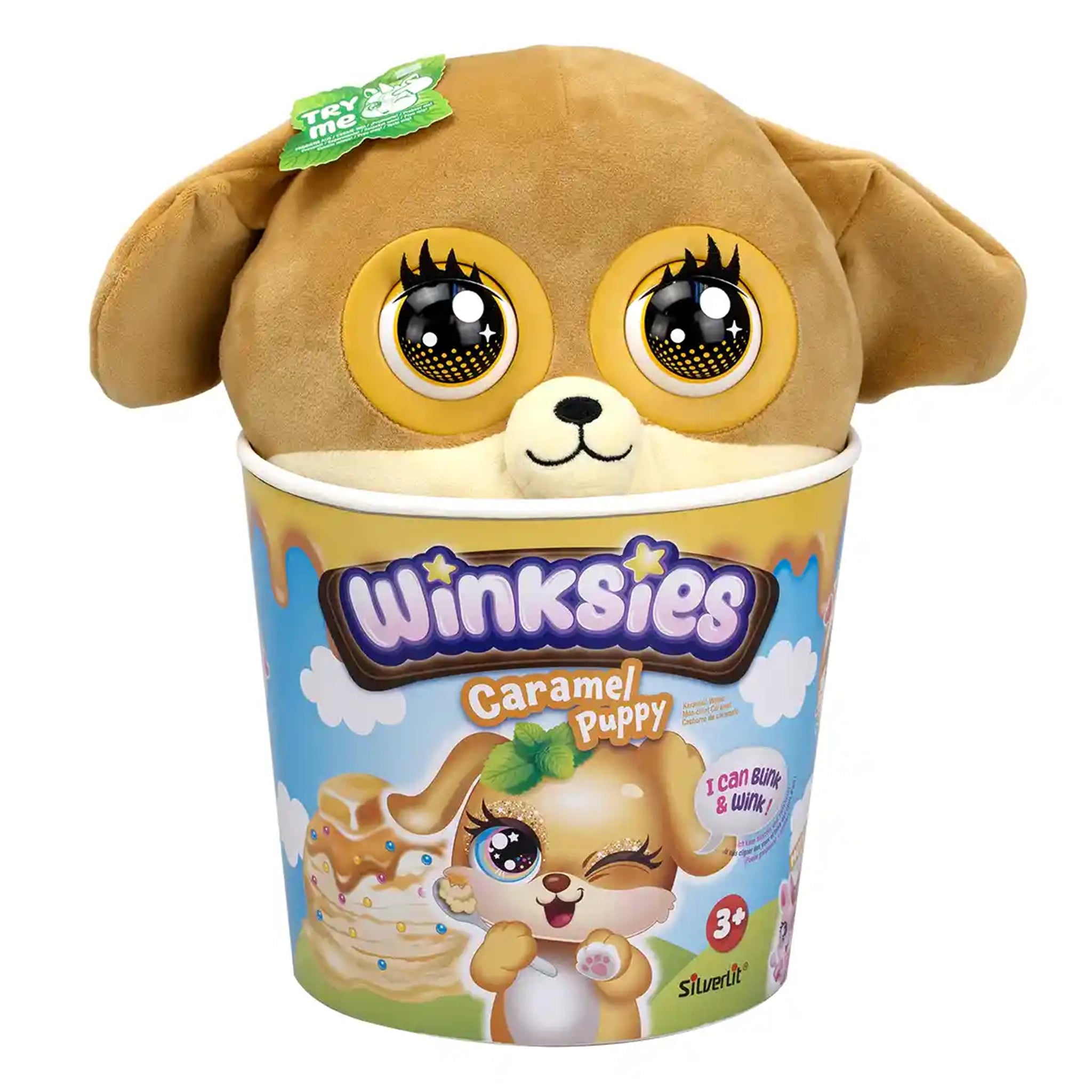WINKSIES - CARAMEL PUPPY