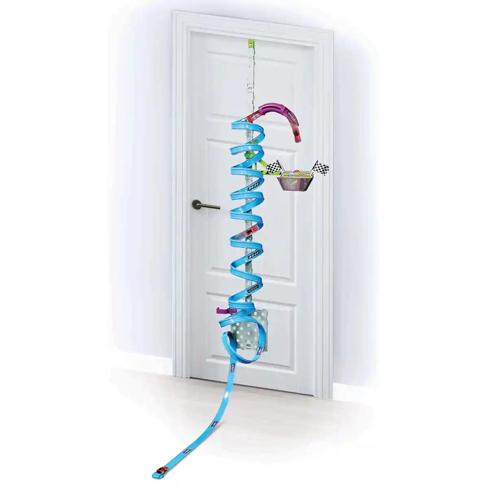 CYBER RACERS DOOR HOOP TRACK SET (INC 2PCS VHCLS)