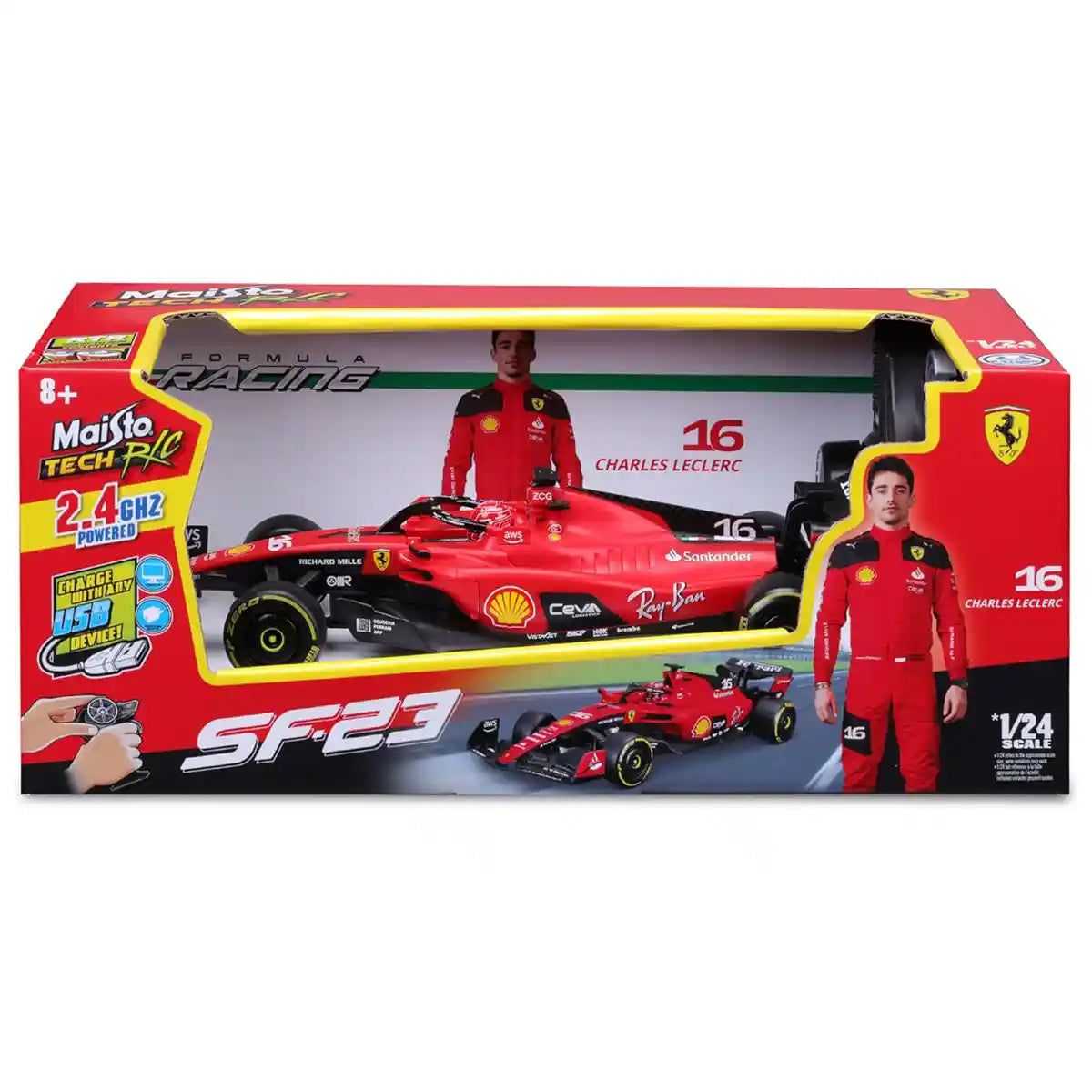 Maisto Rc 1:24 Premium F1 - 2023 Ferrari Sf-23