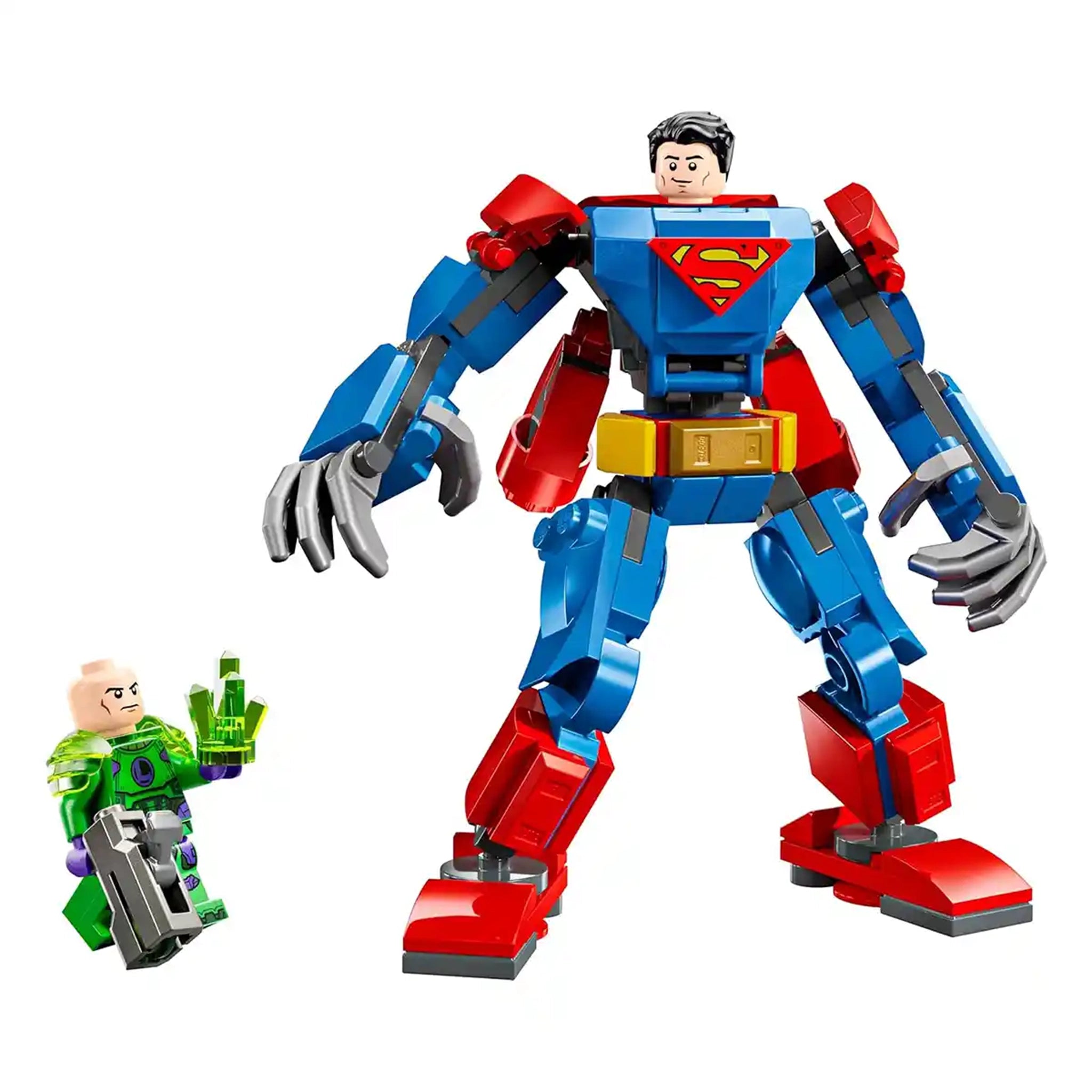 LEGO® DC Superman™ Mech vs. Lex Luthor™ Super Hero™ Toy Figure Playset 76302