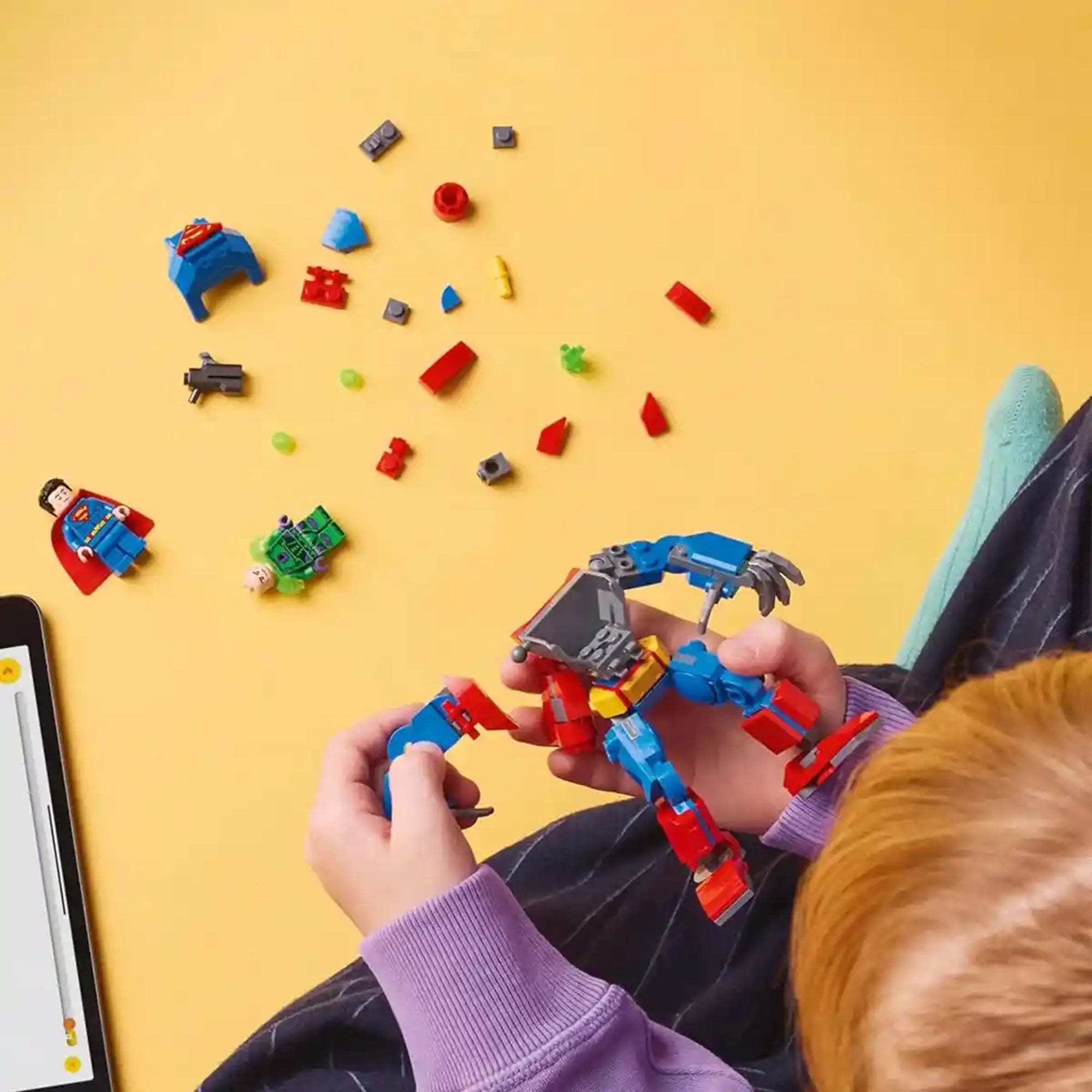 LEGO® DC Superman™ Mech vs. Lex Luthor™ Super Hero™ Toy Figure Playset 76302