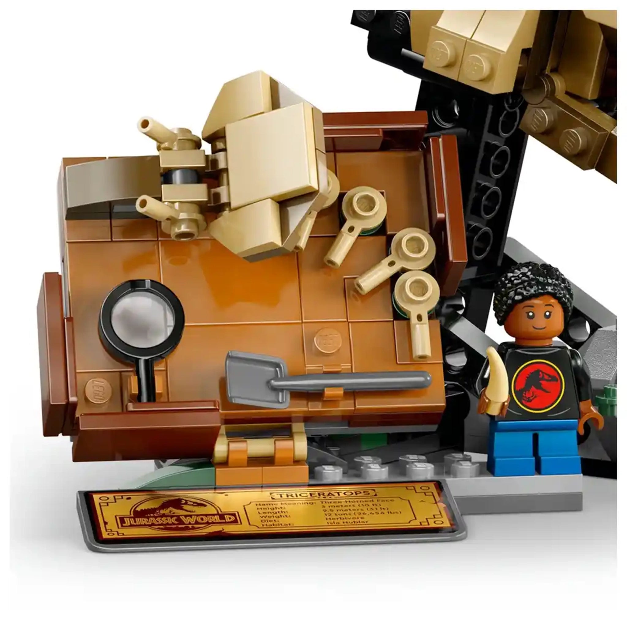 LEGO® Jurassic World Dinosaur Fossils: Triceratops Skull Model Set 76969