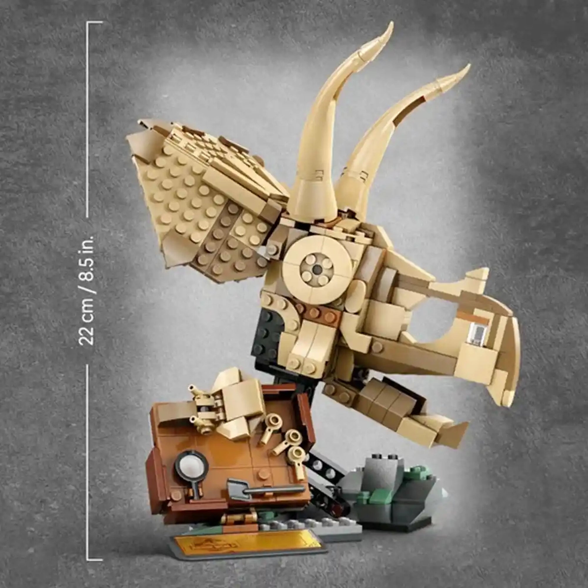 LEGO® Jurassic World Dinosaur Fossils: Triceratops Skull Model Set 76969