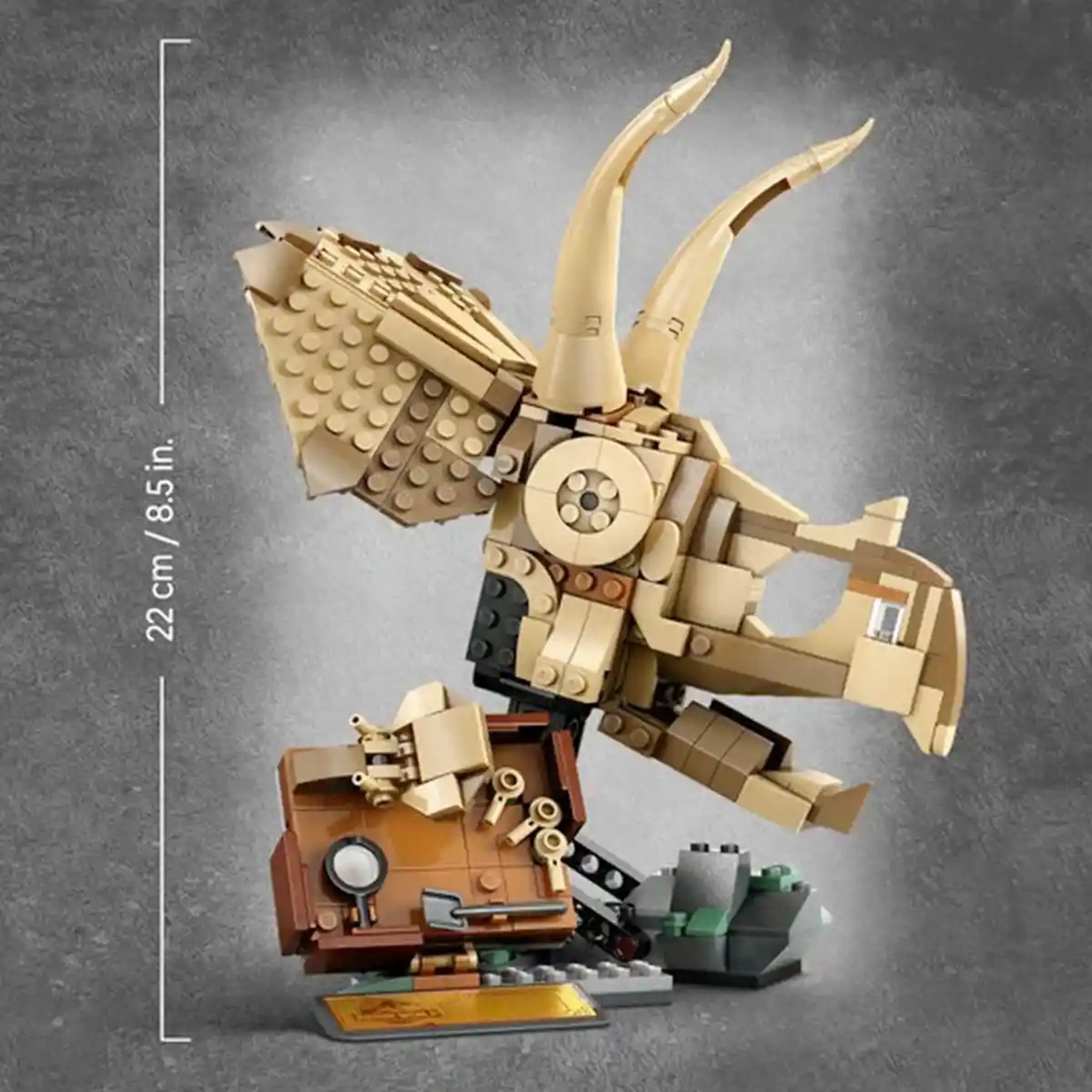 LEGO® Jurassic World Dinosaur Fossils: Triceratops Skull Model Set 76969