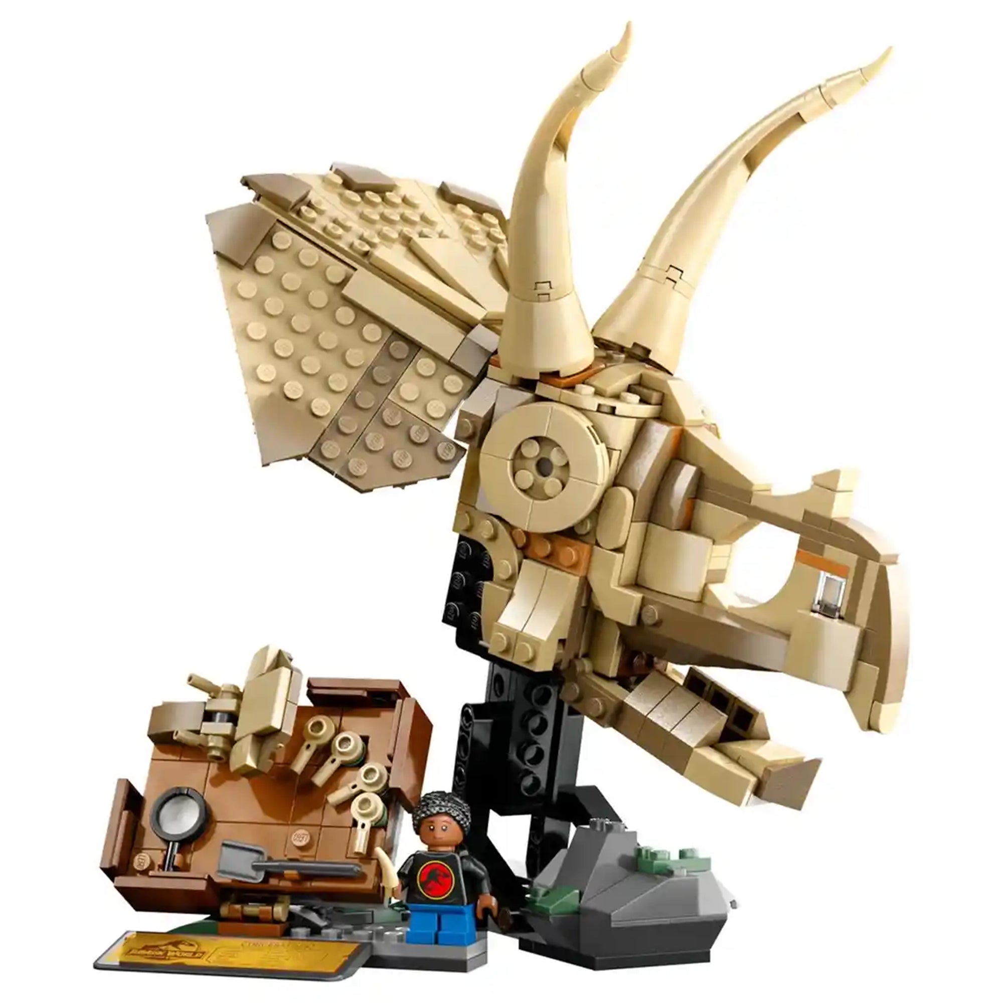 LEGO® Jurassic World Dinosaur Fossils: Triceratops Skull Model Set 76969