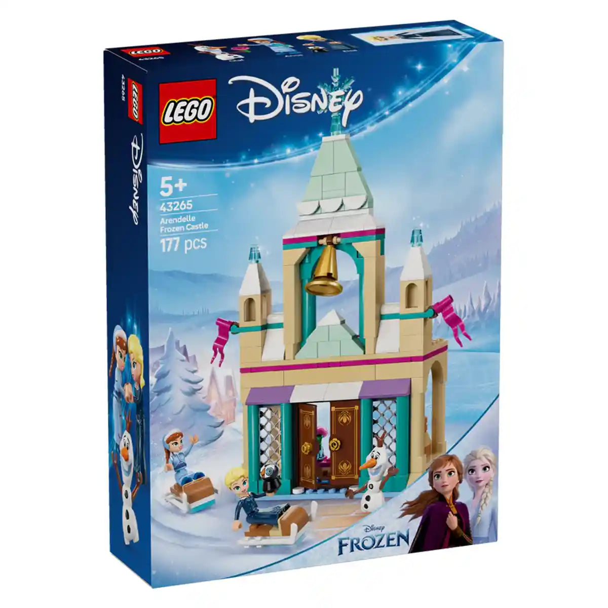 Lego Disney Frozen Arendelle Frozen Castle Building Playset 43265