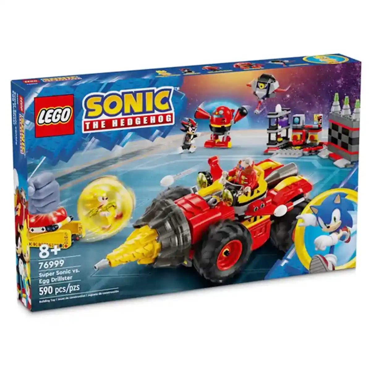 LEGO Sonic the Hedgehog Super Sonic vs Egg Drillster 76999
