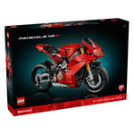 LEGO Technic Ducati Panigale V4 S Motorcycle Model Building Set 42202