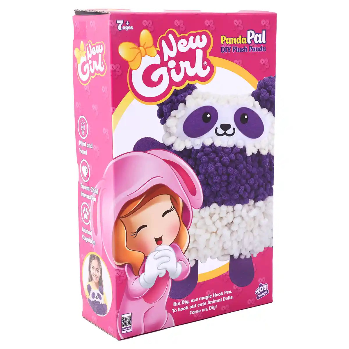 New Girl DIY Plush Panda Pal