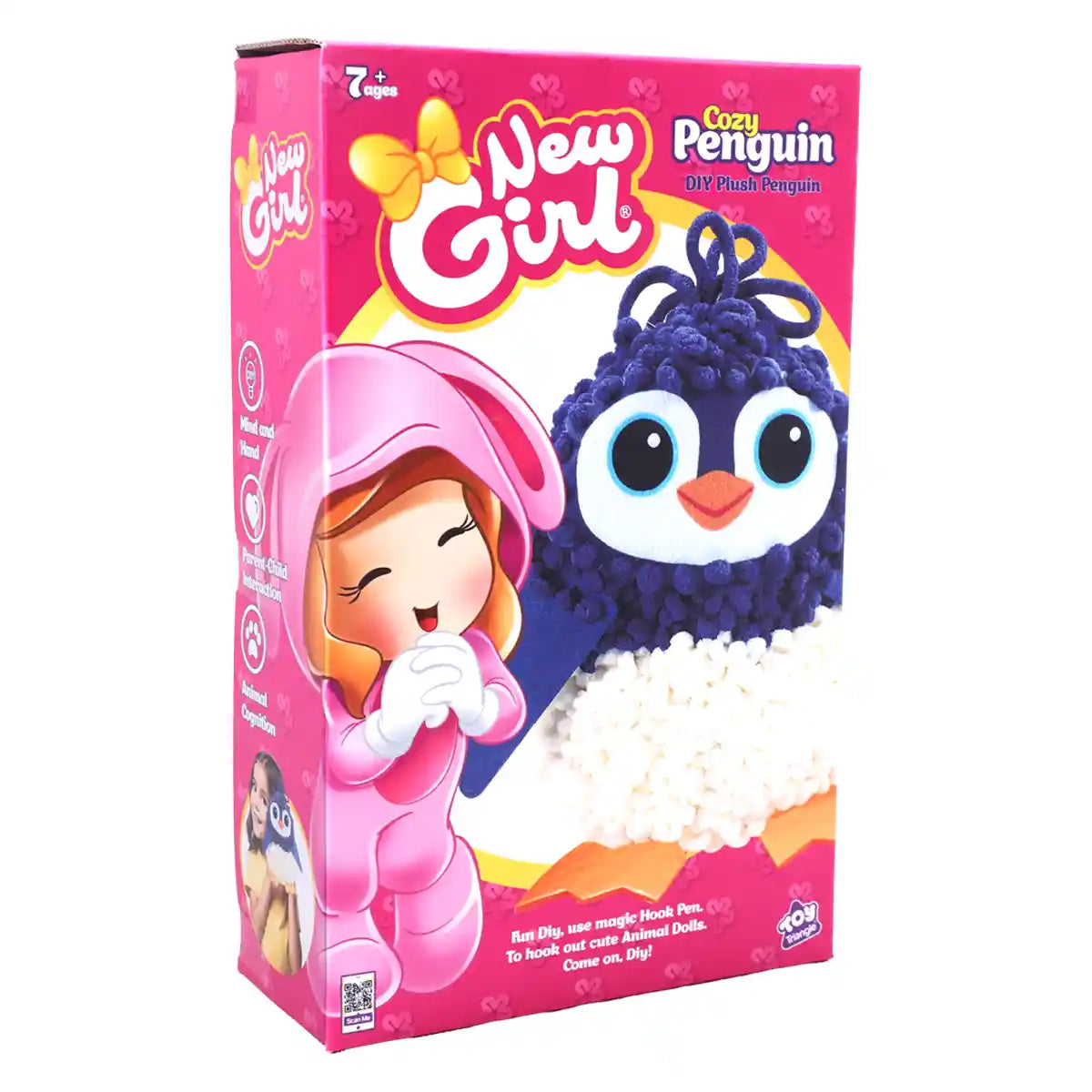 New Girl DIY Plush Cozy Penguin