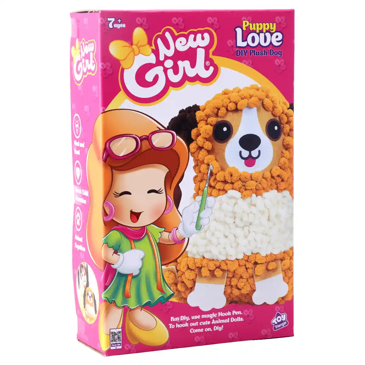 New Girl DIY Plush Puppy Love