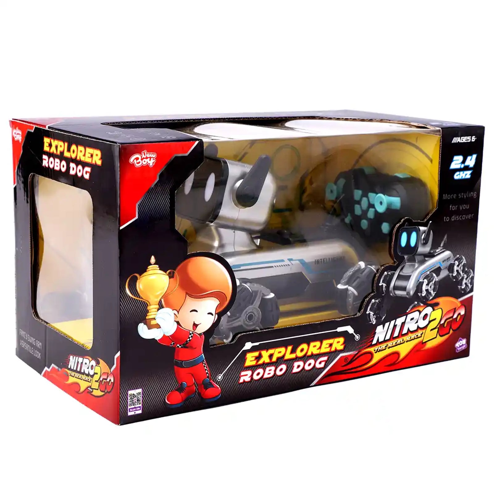 Nitro2Go R/C Explorer Robo Dog