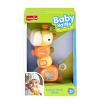 Baby Giraffe Rattle （blue /orange)