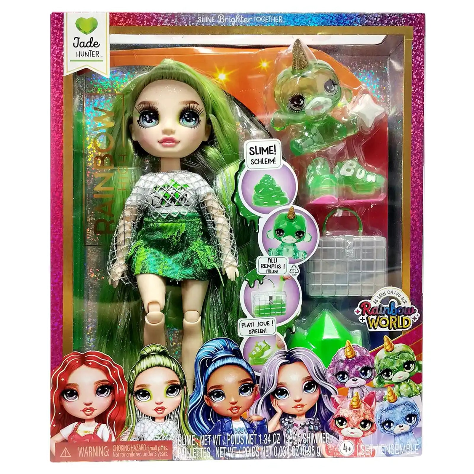 Rainbow High Classic Fashion Doll Jade (Green)