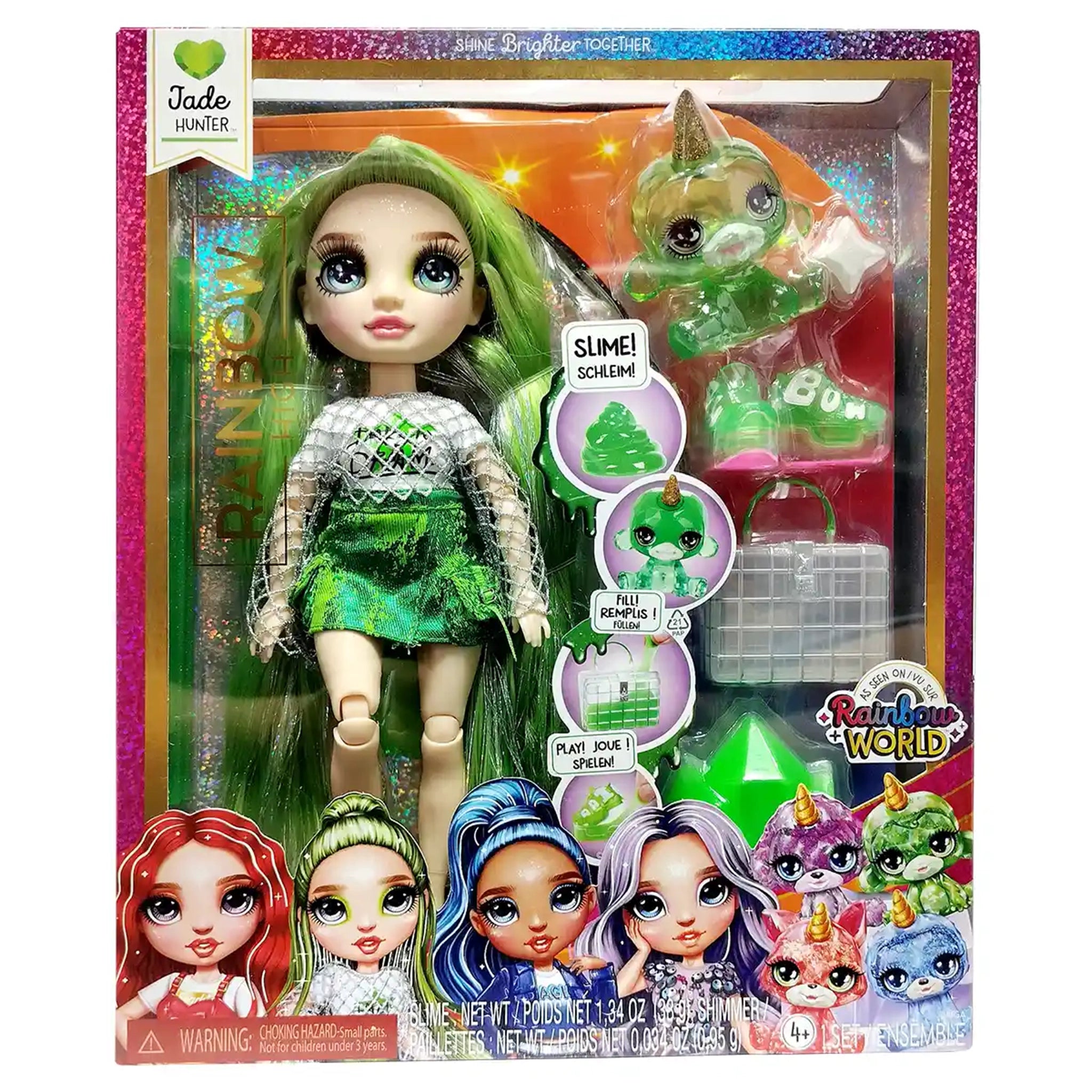 Rainbow High Classic Fashion Doll Jade (Green)