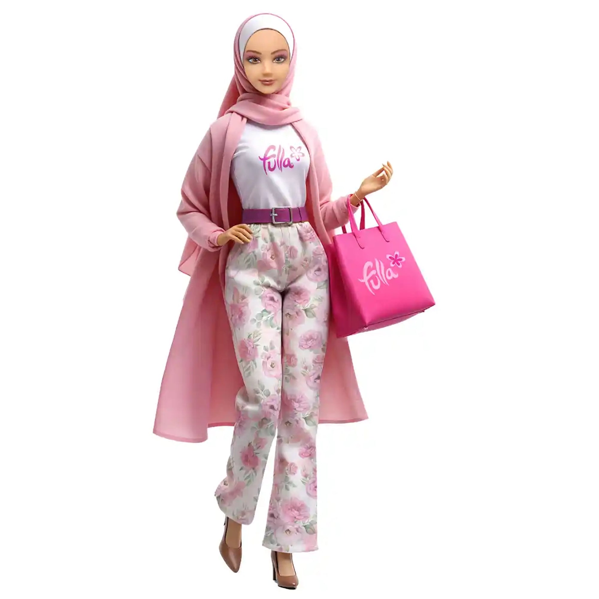 Fulla Doll with Pink Motorbike Set