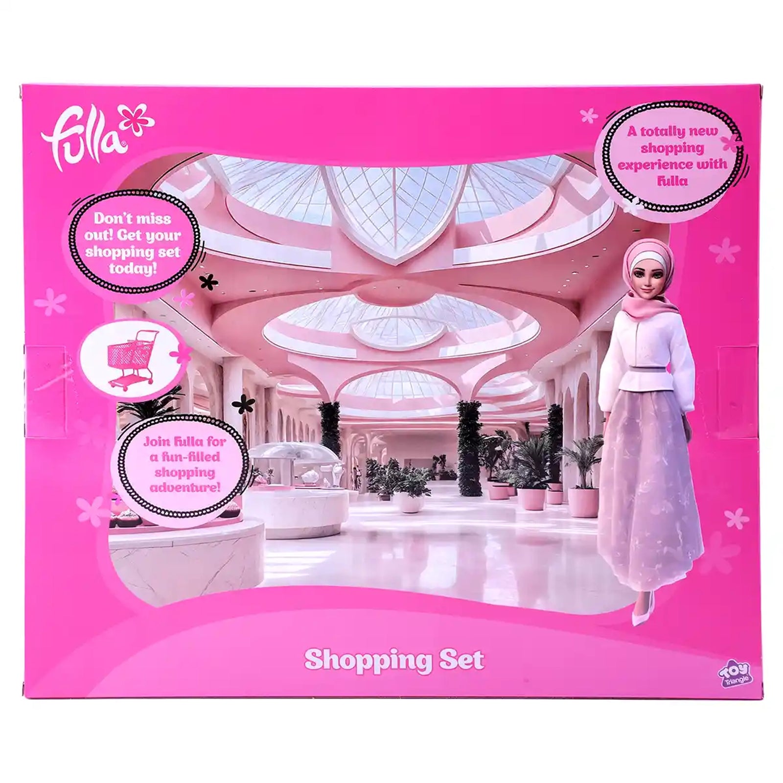 Fulla Doll with Shopping Cart Set