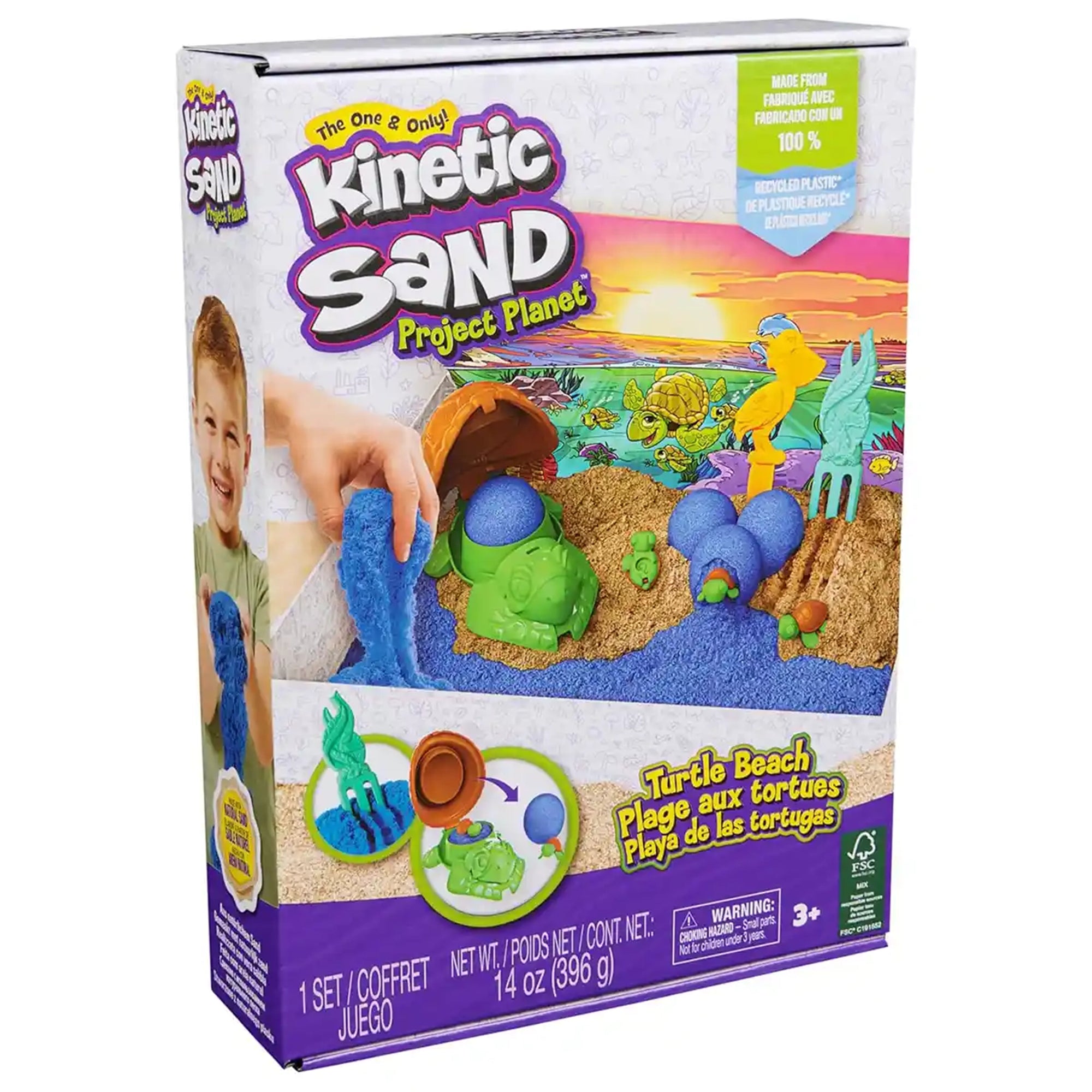 Kinetic Sand Turtle Beach Set