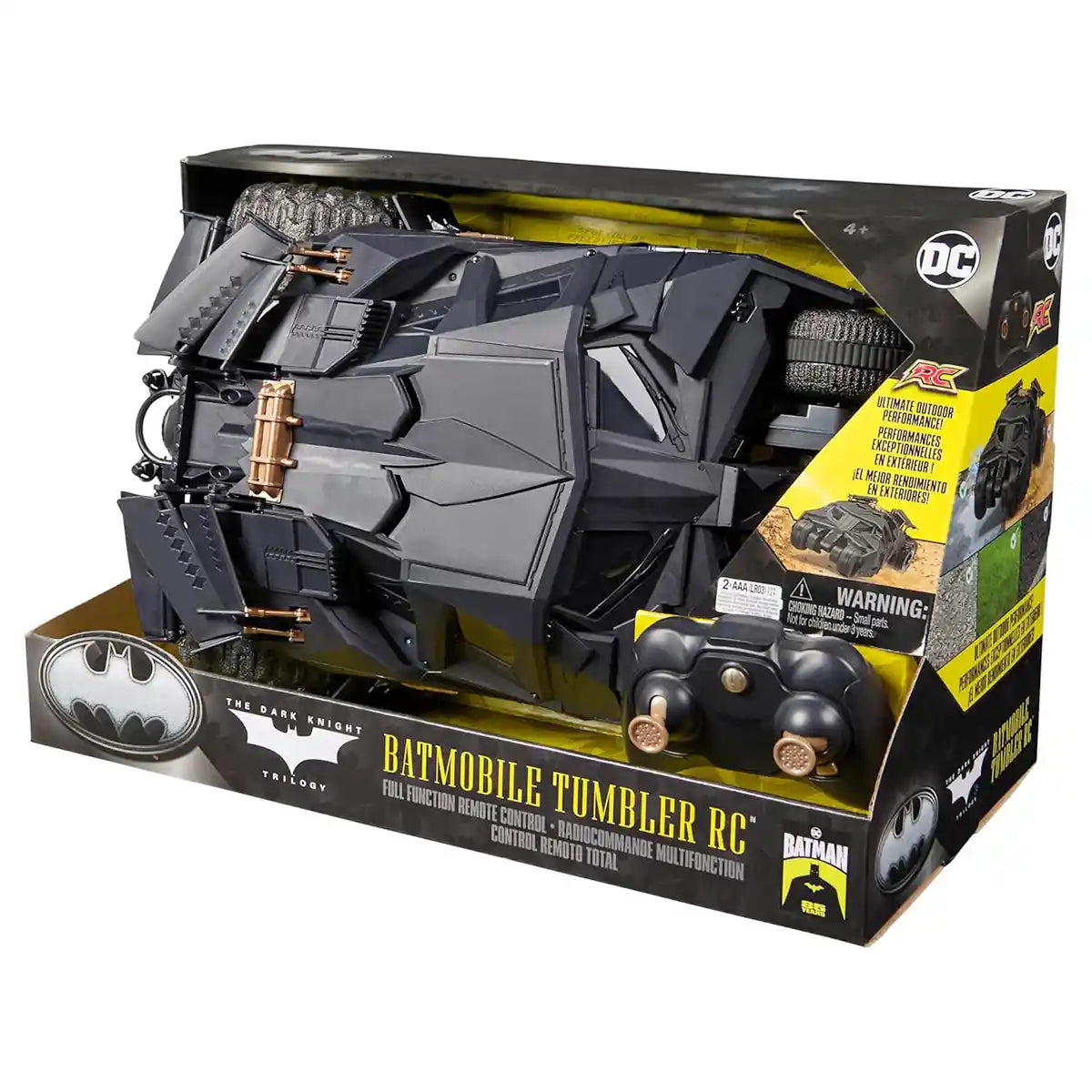DC Batman TDK Trilogy Batmobile Tumbler RC