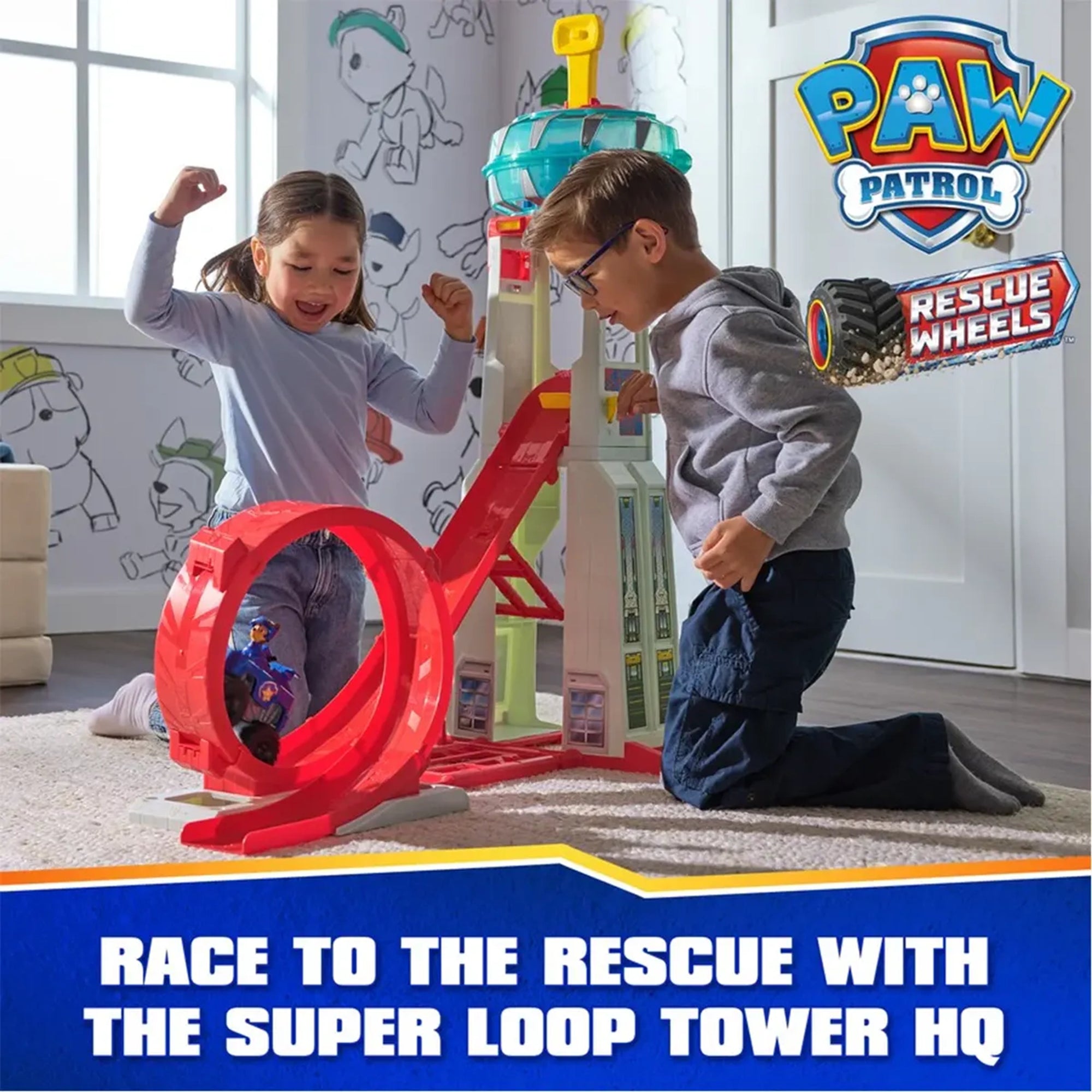 Paw Patrol Rescue WheelsSuperLoopTowerHQ