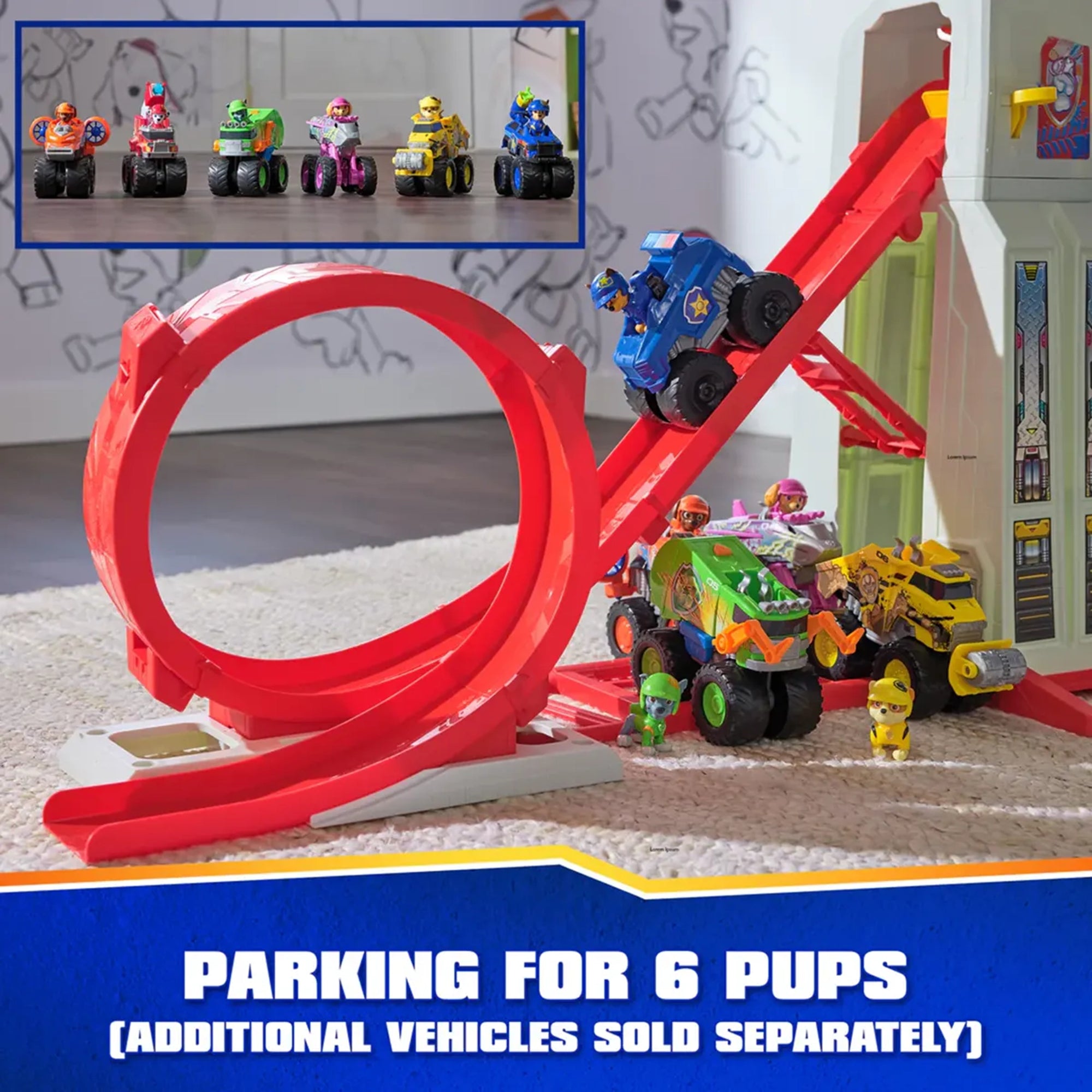 Paw Patrol Rescue WheelsSuperLoopTowerHQ