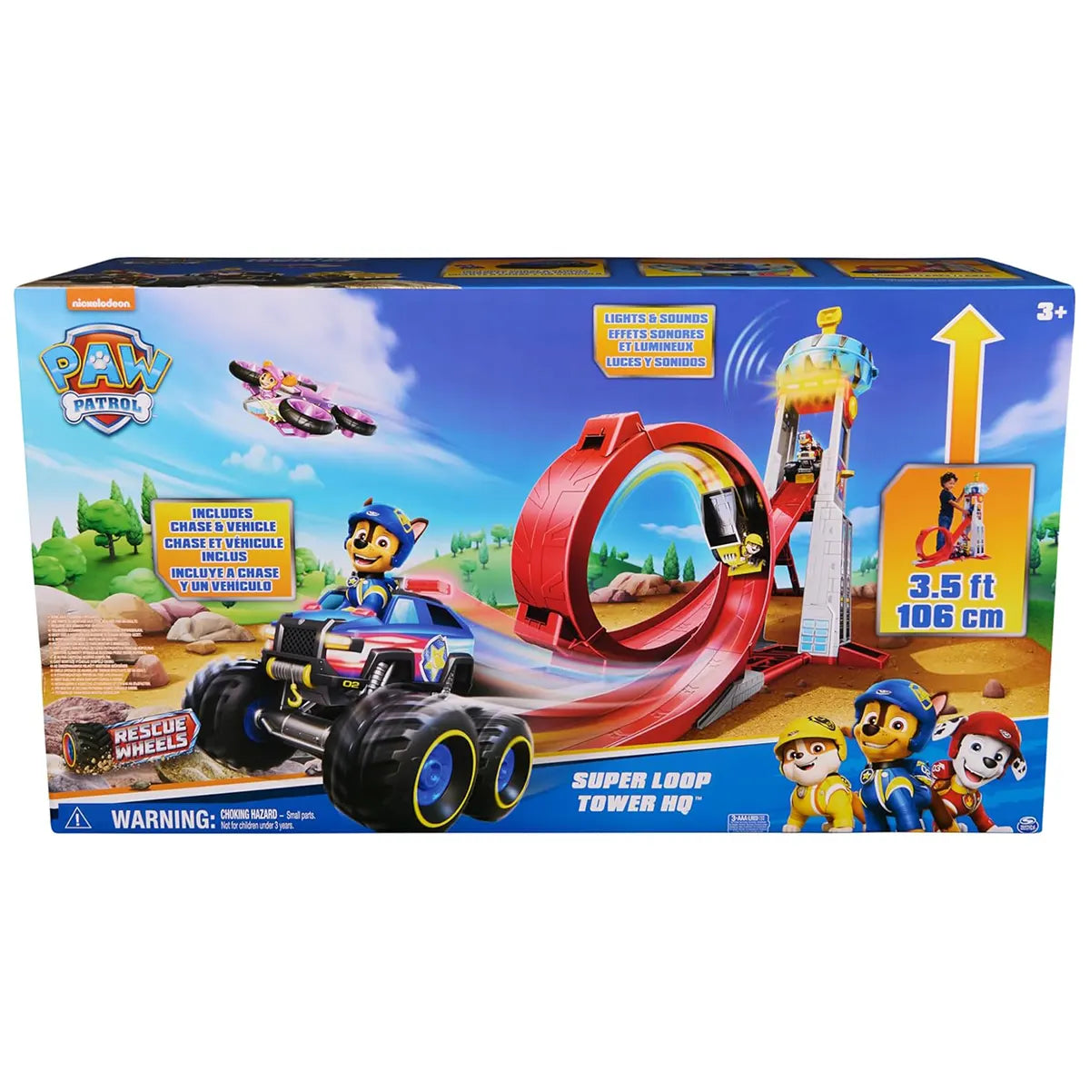 Paw Patrol Rescue Wheels Super Loop Tower HQ