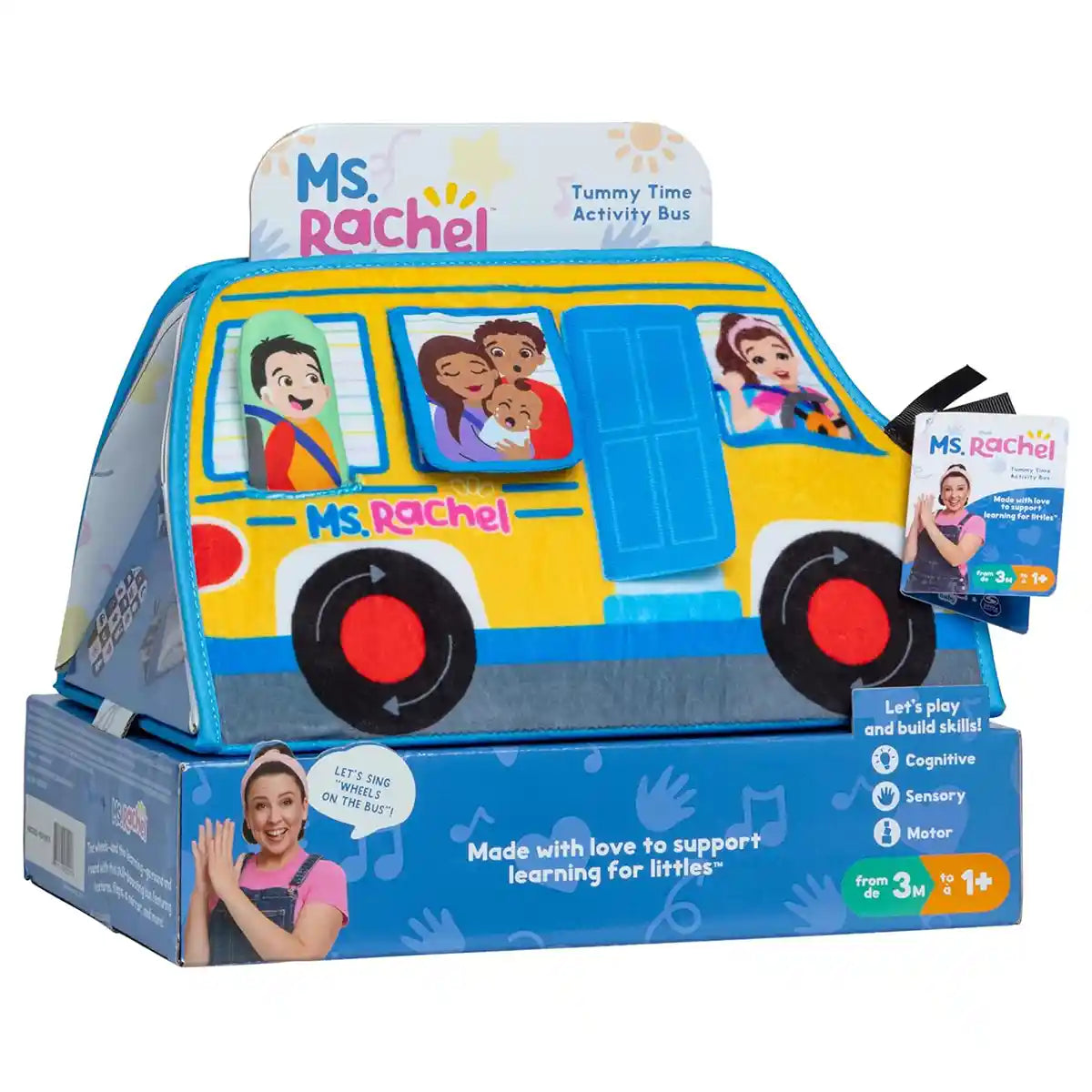 Ms. Rachel Tummy Time Activity Bus