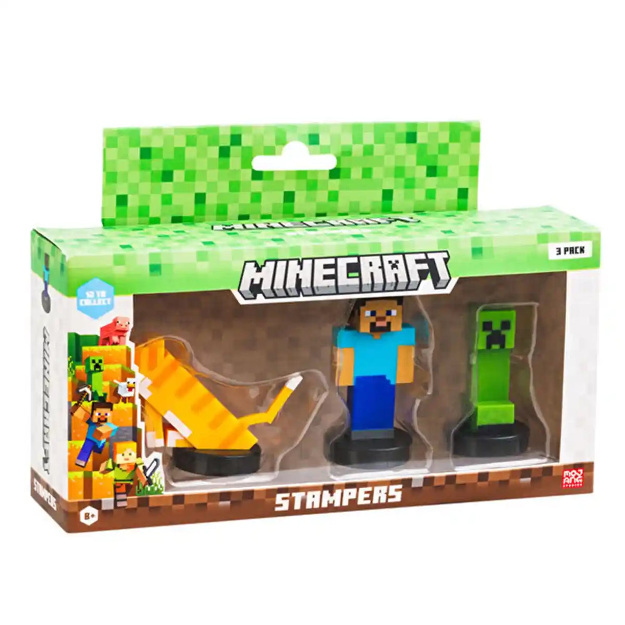 Minecraft Stampers 3PK Asst.