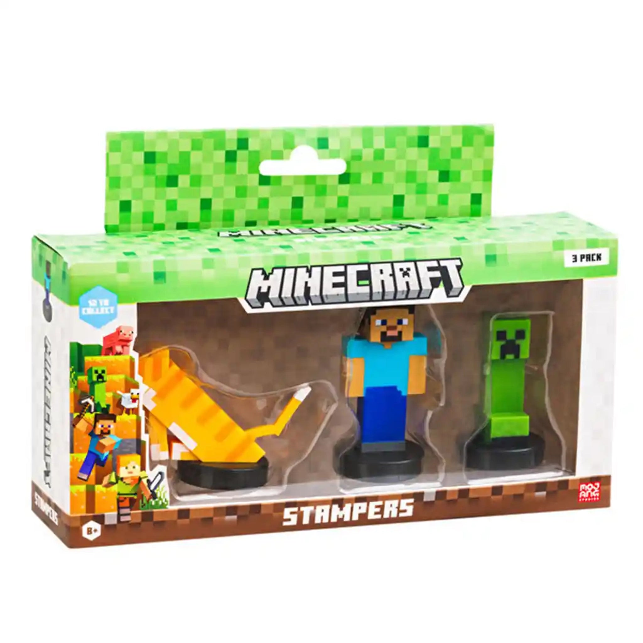 Minecraft Stampers 3PK Asst.