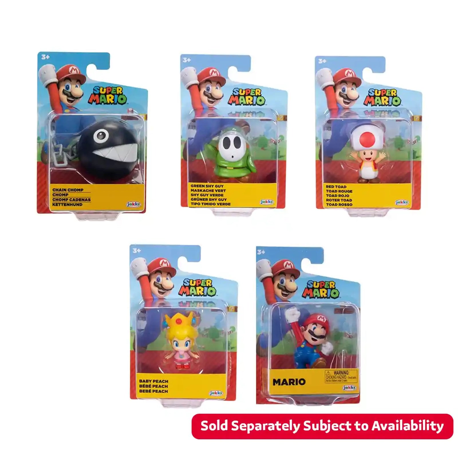 Nintendo 2.5" Fig Wave #47 Asst. 5