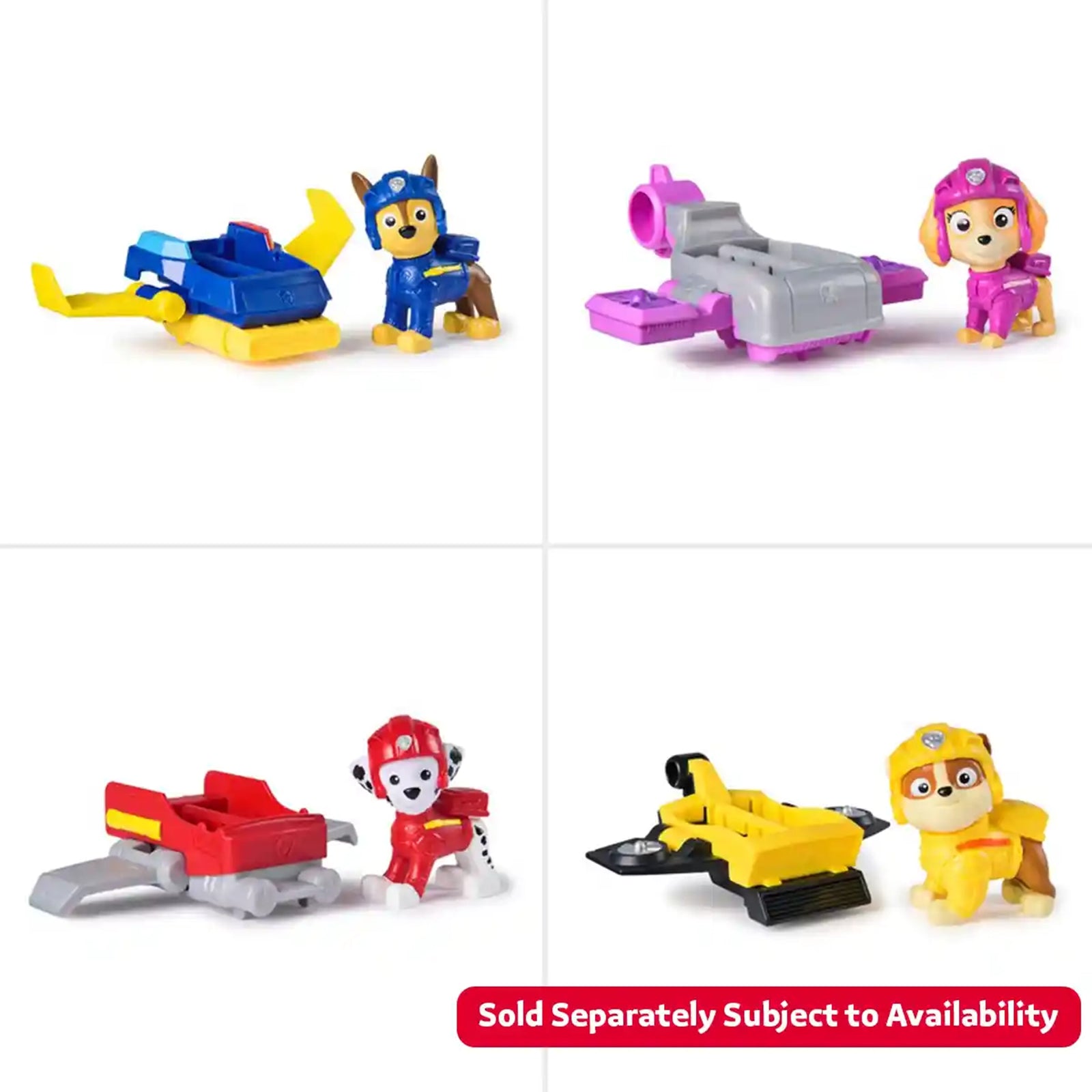 Paw Patrol Action Pup Fig & Acces. Asst.