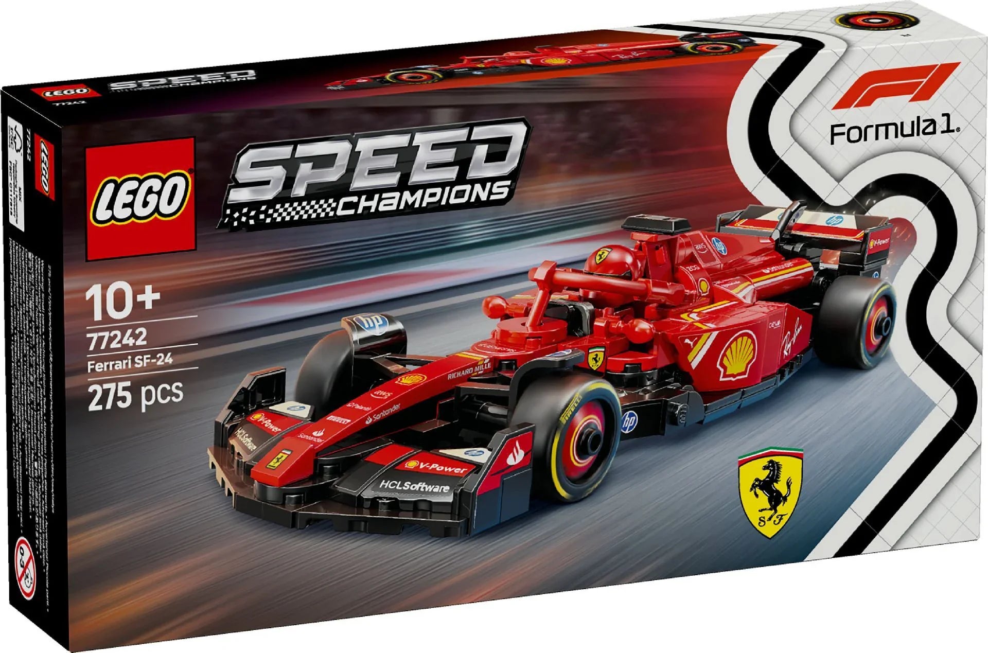 LEGO Speed Champions 77242 Ferrari SF-24 F1 Race Car