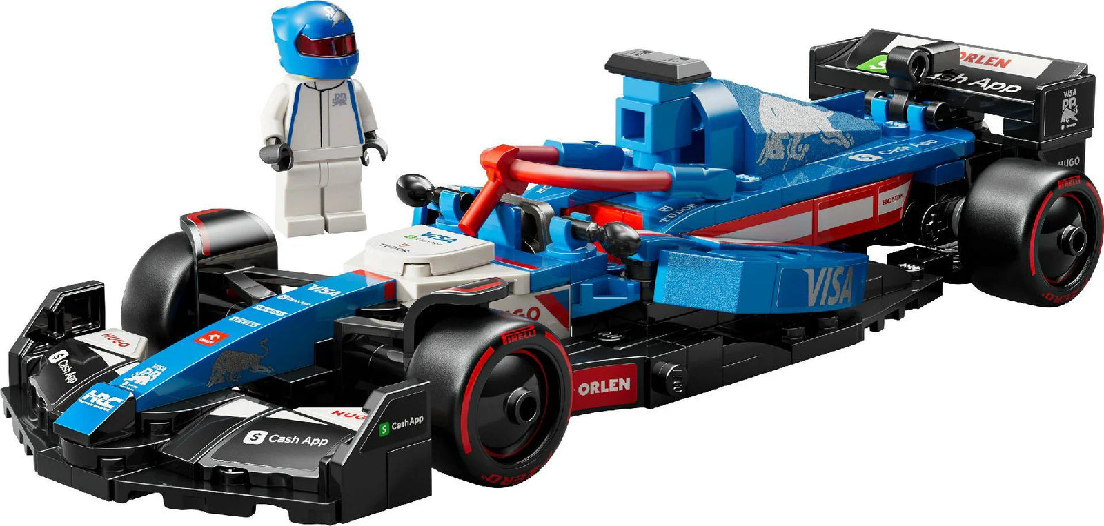LEGO Speed Champions 77246 Visa Cash App VCARB 01 F1 Race Car