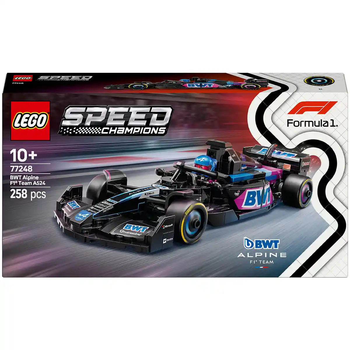 Lego 77248 BWT Alpine F1 Team A524 Race Car