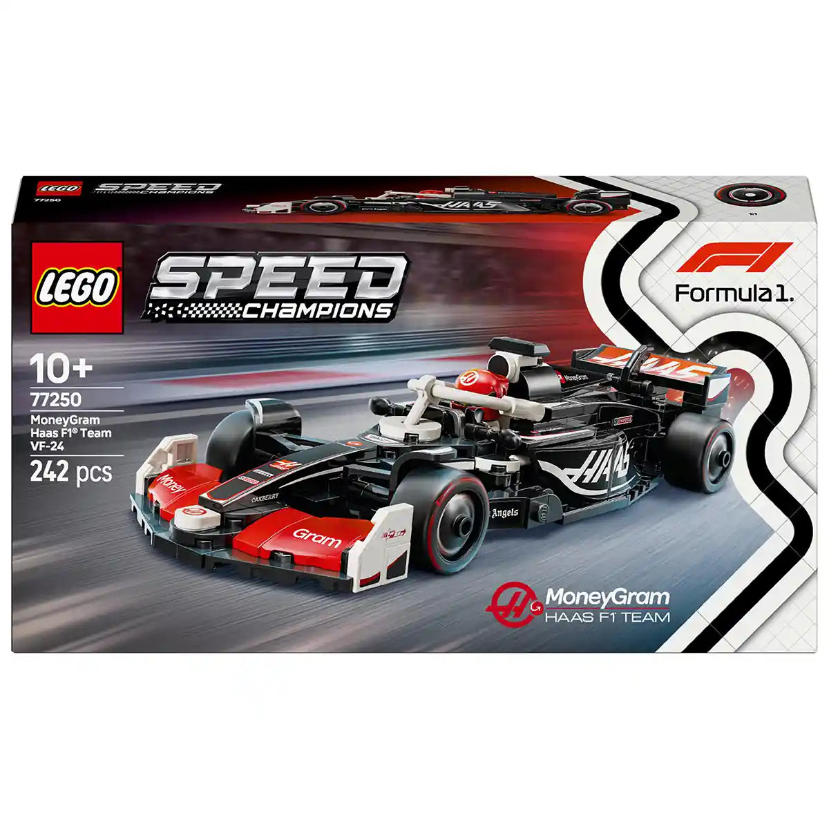 Lego 77250 MoneyGram Haas F1 Team VF-24 Race Car
