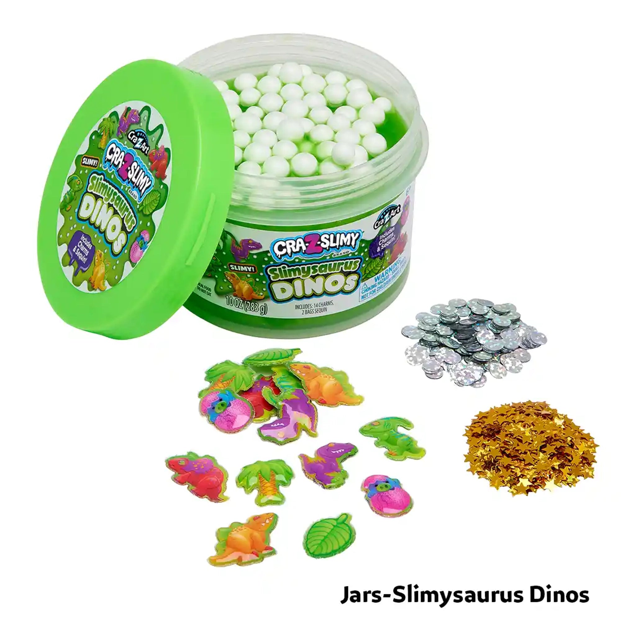 CraZSlimy Fun Dome Topper Jars asstd