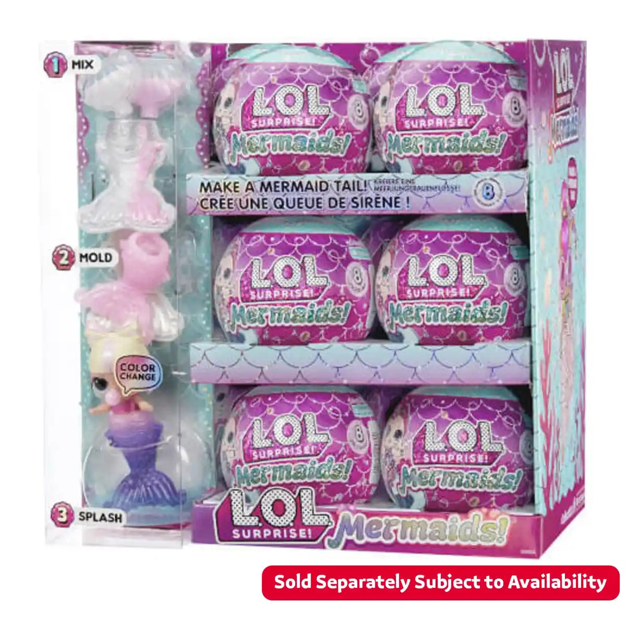 LOL Surprise Mermaids! Tots asstd in (PDQ)