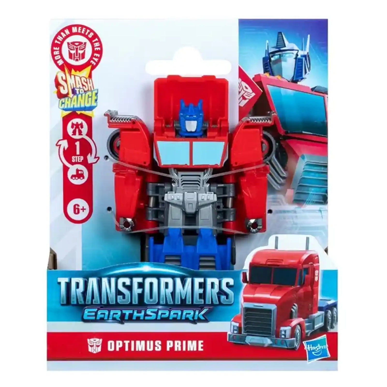 Tra Earthspark 1 Step Smash Optimus