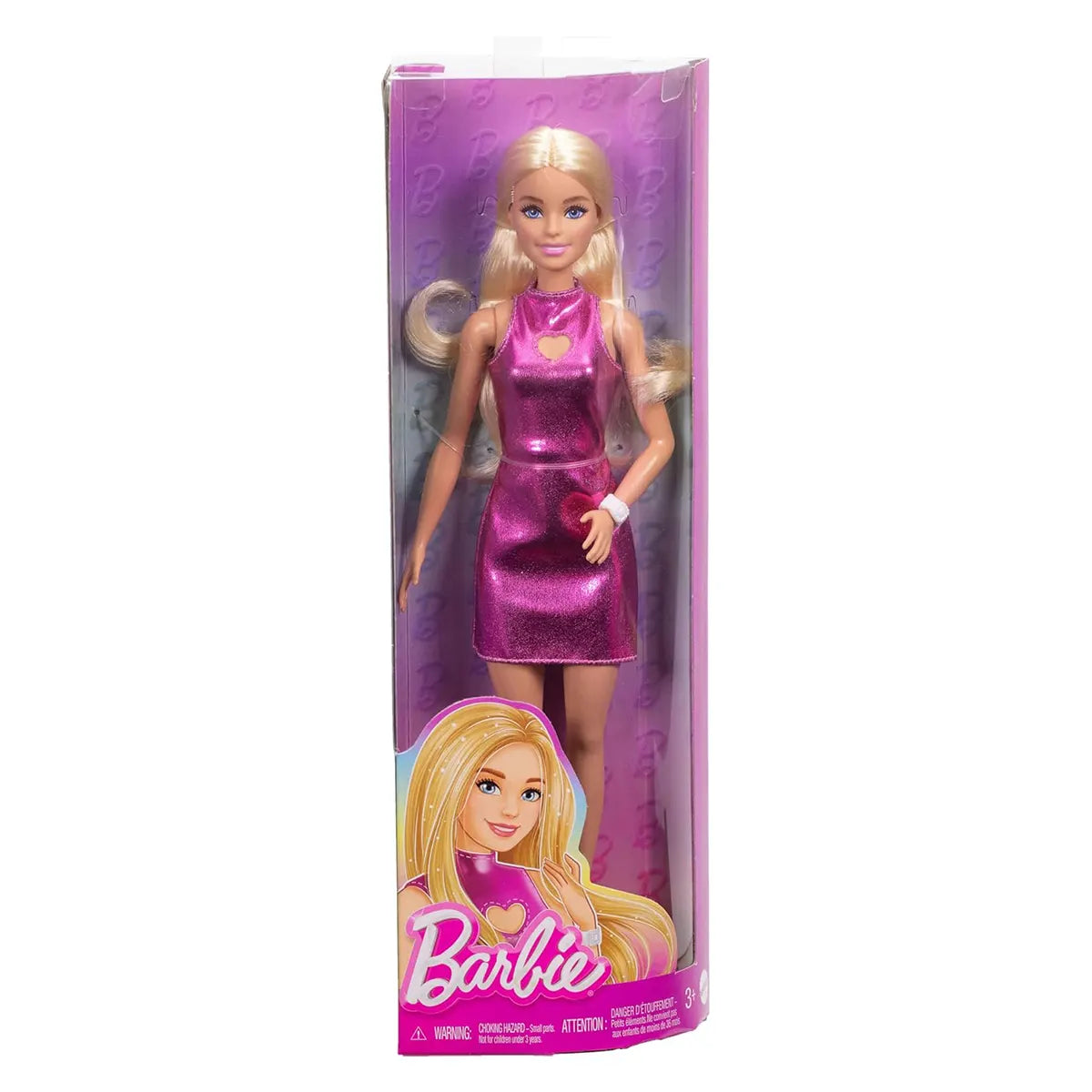 Barbie Fashionistas Doll - Pink Dress Heart Cutout